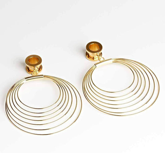Multiloop Dangle Earrings