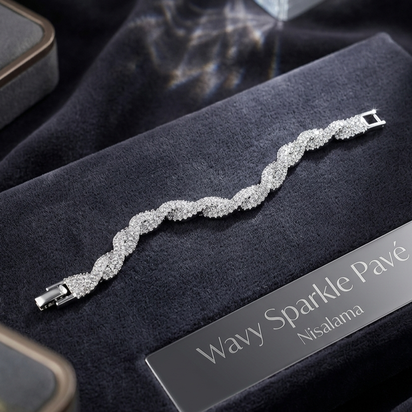 Twisted/Intertwined Links Bracelet