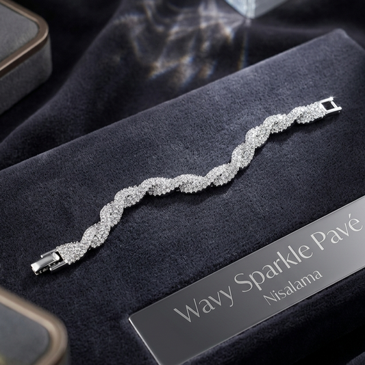 Twisted/Intertwined Links Bracelet