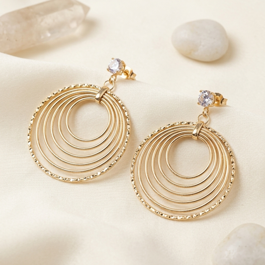 Multiloop Dangle Earrings