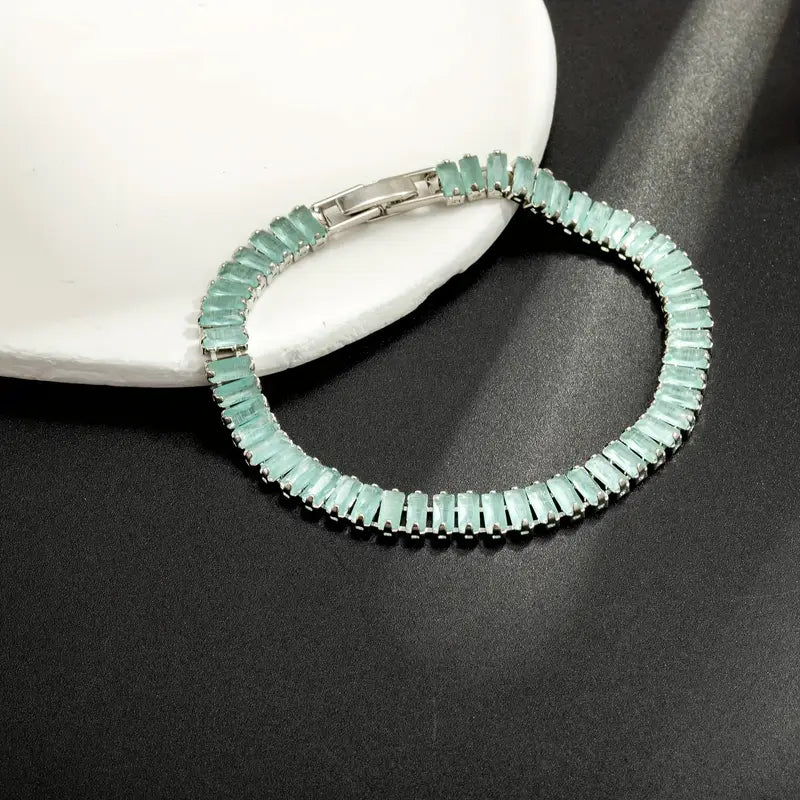 Aquamarine / Seafoam Blue Tint Bracelet